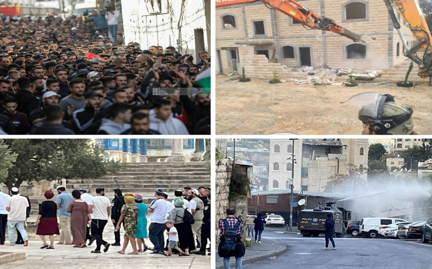تقرير حول اعتداءات الاحتلال على مدينة القدس خلال عام 2024